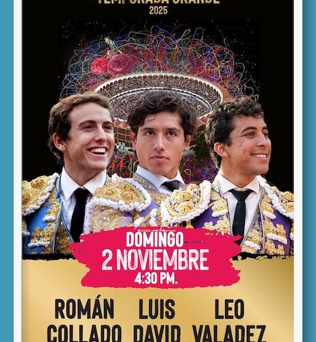 Entra Román a la corrida de toros del domingo en Guadalajara