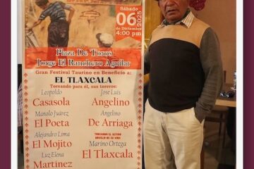 Gran Festival Taurino en Tlaxcala, homenaje y beneficio para Marino Ortega El Tlaxcala