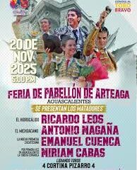 CARTEL FERIA DE PABELLÓN DE ARTEAGA ´AGUASCALIENTES