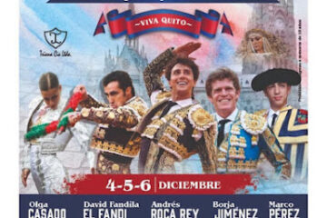 CARTEL FERIA TAURINA EN MACHACHI