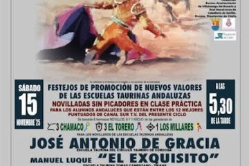 CARTEL FESTEJO TAURINO EN VILLALUENGA DEL ROSARIO