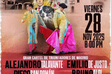 CARTEL CORRIDA DE TOROS EN QUÉRETARO