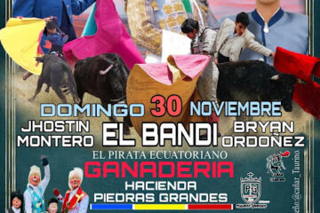 CARTEL FESTEJO TAURINO EN ZHUYA