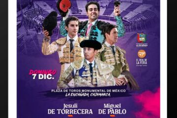La Encañada se alista para una tarde taurina imperdible este 7 de diciembre