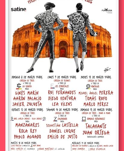 Estos son los carteles de la Feria Taurina de Castellón 2026
