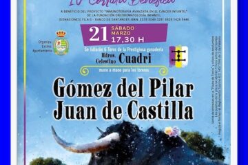 Presentado en Villaseca el cartel de la IV Corrida Benéfica para el cáncer infantil