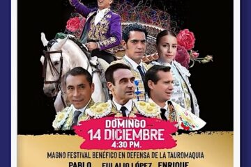 El próximo domingo festival en defensa de la tauromaquia en El Nuevo Progreso de Guadalajara