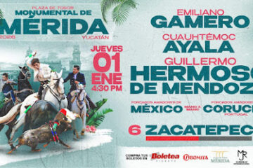 CARTEL FESTEJO DE REJONES EN MÉRIDA