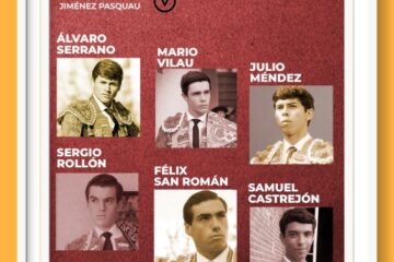 Carteles oficiales de la Feria Taurina de Valdemorillo 2026