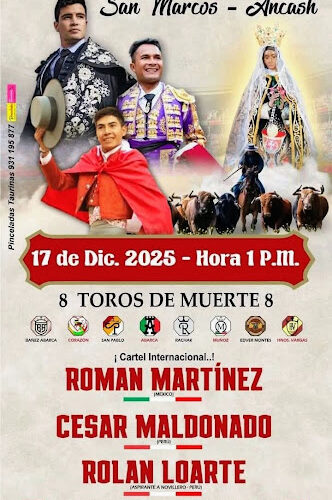 CARTEL FESTEJO TAURINO EN PICHIU QUINHUARAGRA