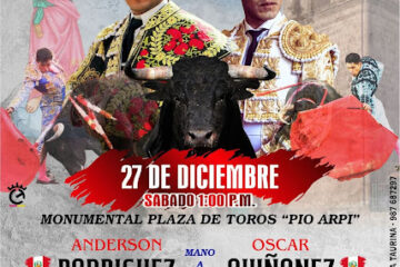 CARTEL CORRIDA DE TOROS EN PUCARÁ