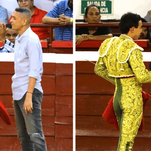 Ricardo Santana, símbolo de una feria que se niega a morir