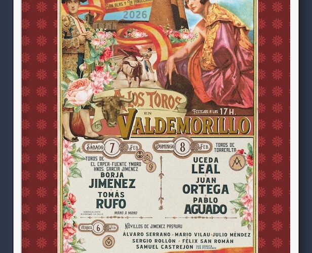 Tomás Rufo y Borja Jiménez presentes en Las Ventas en la puesta de la Feria de Valdemorillo