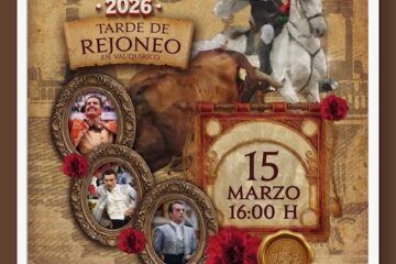 Interesante cartel del arte del rejoneo del Festival Ibérico en Val’ Quirico