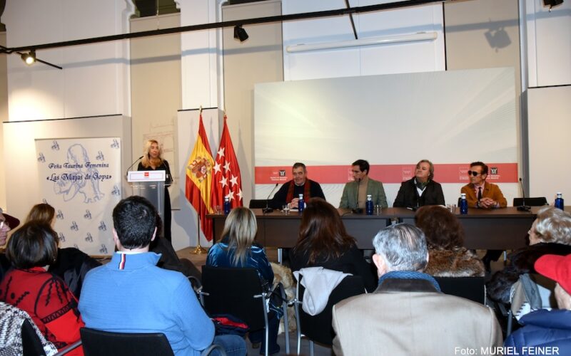 El reportaje de Muriel Feiner… Conferencia de Las majas de Goya con Frascuelo y Saúl Jiménez Fortes