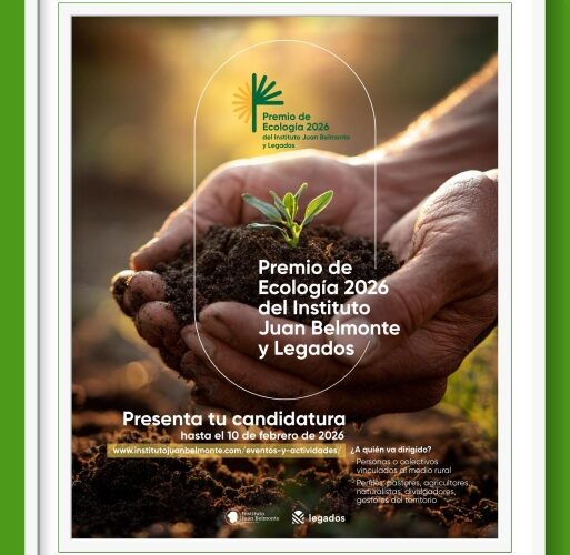 Nació el Premio de Ecología 2026 del Instituto Juan Belmonte y Legados