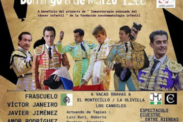 CARTEL TENTADERO BENEFICO EN VILLASECA DE LA SAGRA