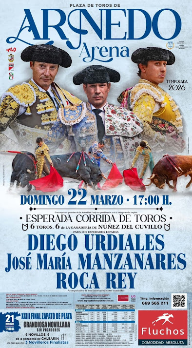 CARTEL CORRIDA DE TOROS EN ARNEDO