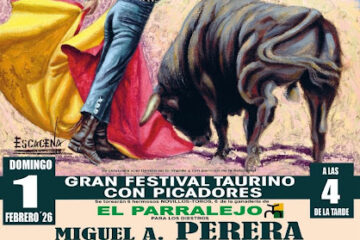 CARTEL FESTIVAL TAURINO EN RECAS