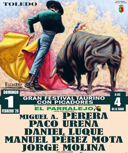 CARTEL FESTIVAL TAURINO EN RECAS