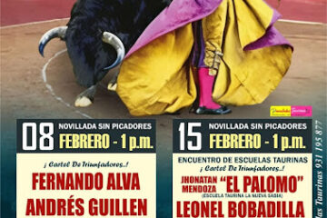 CARTEL FERIA TAURINA EN LURÍN
