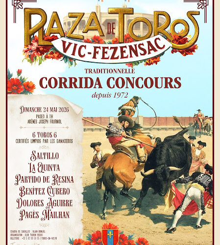 CARTEL CORRIDA CONCURSO EN VIC FEZENSAC