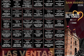 CARTEL FESTEJOS FERIA DE SAN ISIDRO