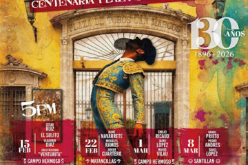 CARTEL DE NOVILLADAS DE AGUASCALIENTES