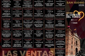 CARTELES SAN ISIDRO 2026