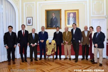 El reportaje de Muriel Feiner… El Centro Riojano de Madrid rindió homenaje a Morante
