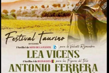 CARTEL FESTIVAL TAURINO EN CANTILLANA
