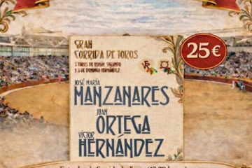 CARTEL CPRRIDA DE TOROS EN ILLESCAS