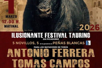 CARTEL FESTIVAL TAURINO EN LLERENA
