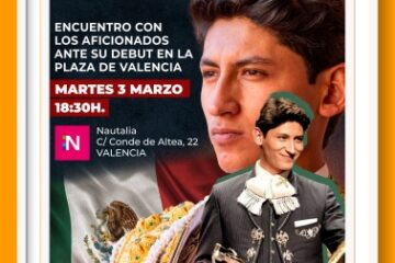 Emiliano Osornio protagonizará un encuentro con los aficionados antes de su debut en Fallas
