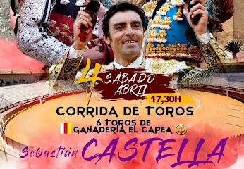 CARTEL CORRIDA DE TOROS EN CABRA