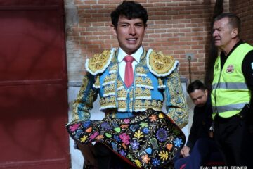 Galería. Así vio Muriel Feiner… la pasión, entrega y drama de Cristian Pérez en Las Ventas