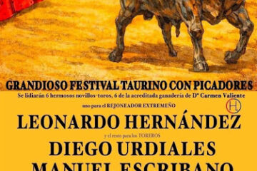 CARTEL FESTIVAL TAURINO EN CORIA