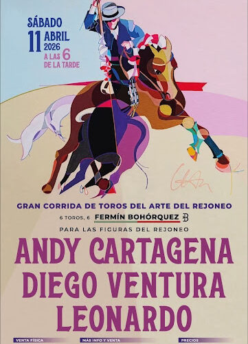 CARTEL CORRIDA DE REJONES EN SANLÚCAR DE BARRAMEDA