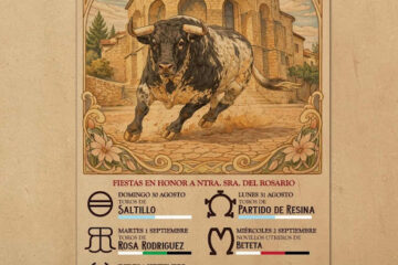 CARTEL GANADERÍAS FERIA TAURINA DE CUÉLLAR