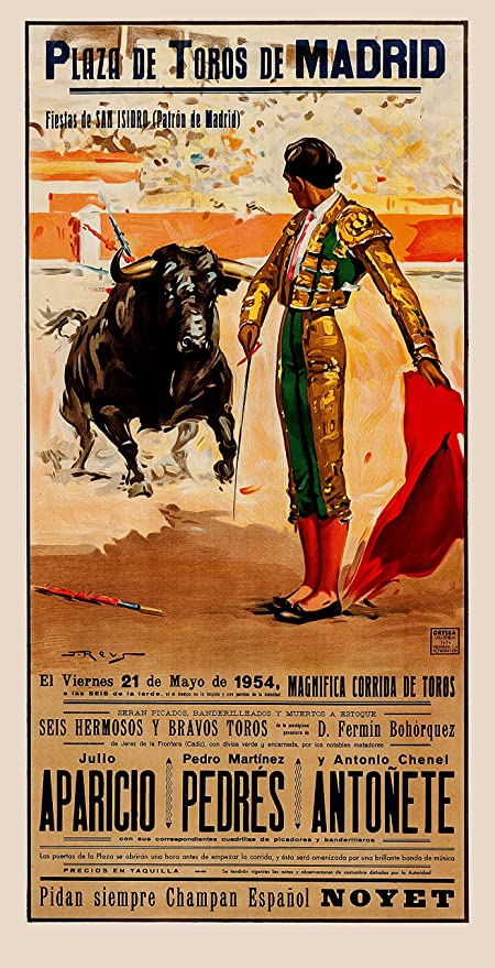 Madrid 1954:Aparicio,Pedrés y Antoñete