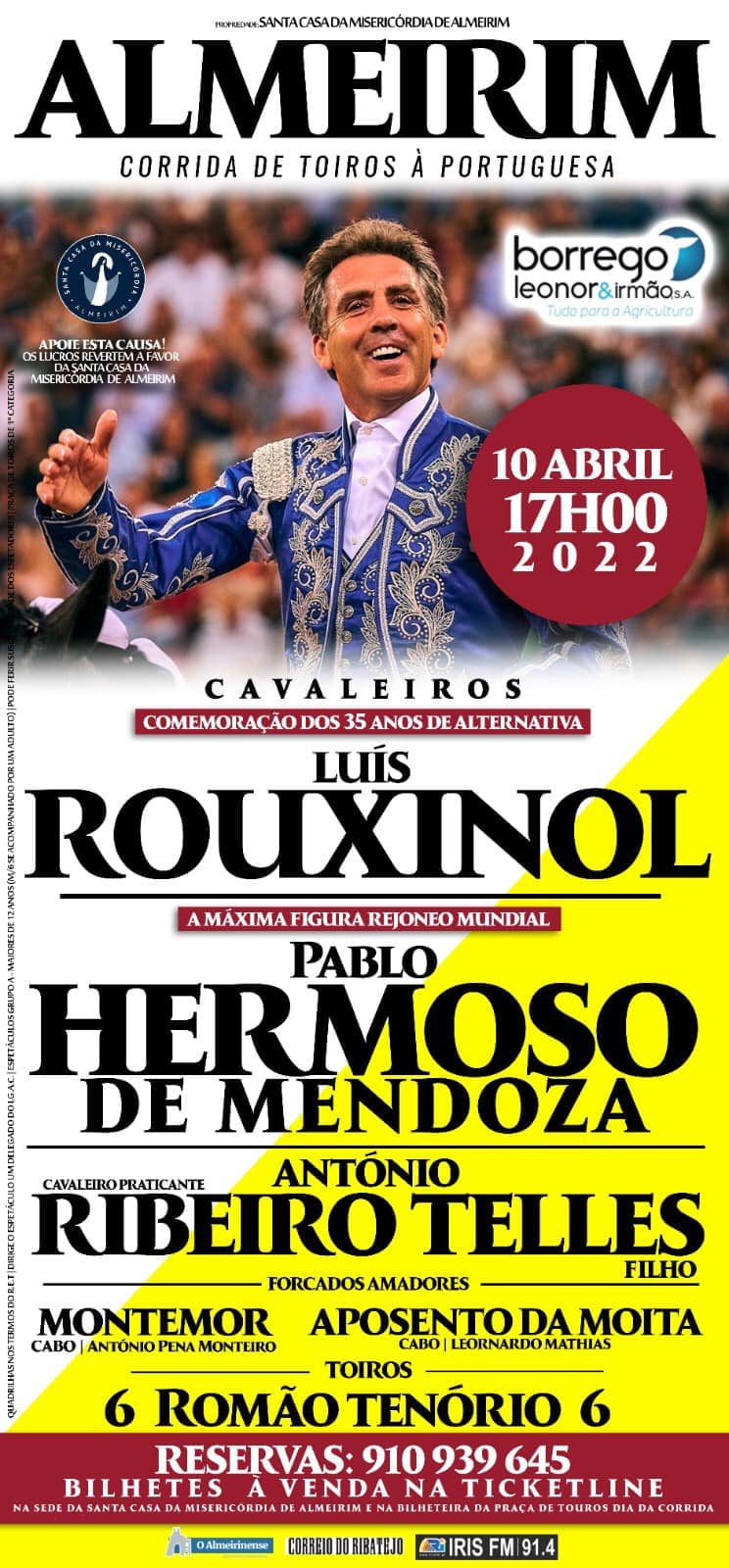 10 ABRIL:CARTEL FESTEJO EN ALMEIRIM