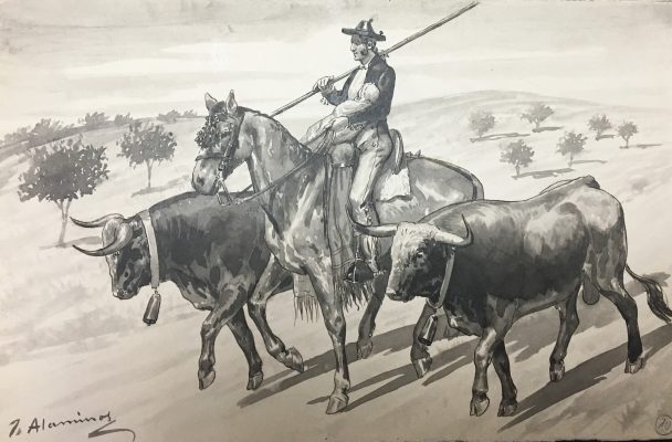 JUAN ALAMINOS Y LÓPEZ, PINTOR