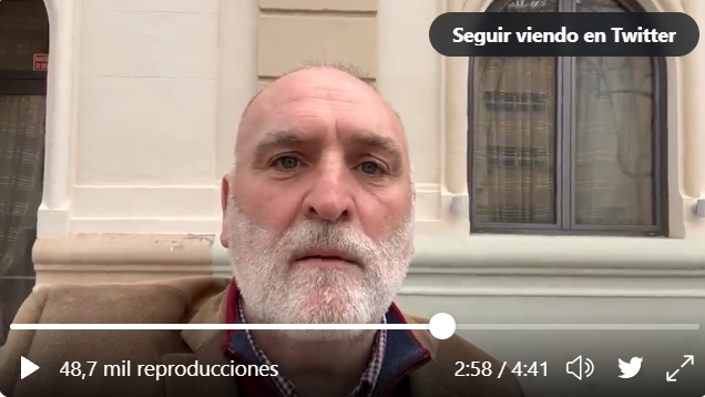 El chef José Andrés envía este mensaje sobre la tauromaquia tras el 20M: «Dejen de criminalizarla»