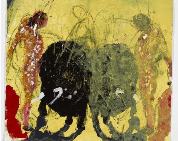 Miquel Barceló ilustra el cartel de la tarde de José Tomás en Jaén