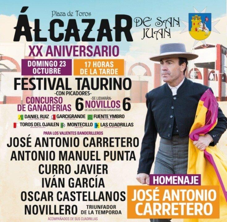 Festival con figuras de los banderilleros para la despedida de José Antonio Carretero