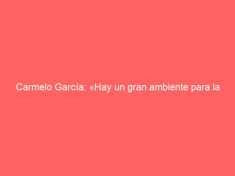 Carmelo García: «Hay un gran ambiente para la corrida de rejones en Sanlúcar; la ciudad tiene una gran afición al caballo»