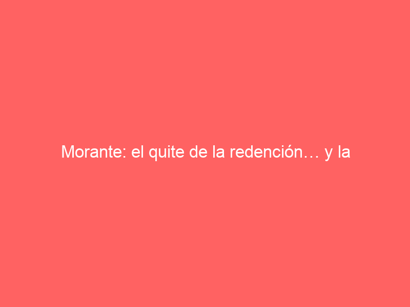 Morante: el quite de la redención… y la respuesta de Pablo Aguado