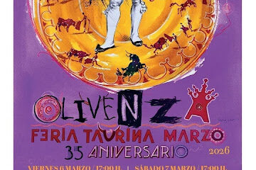 CARTEL FERIA TAURINA DE OLIVENZA